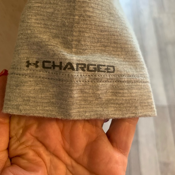 Under Armour Mens Loose Fit V-Neck Tee - Picture 3 of 5